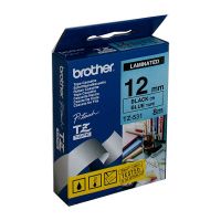 Brother TZ531 / TZe531 Black on Blue Laminated Labelling Tape (12mm x 8m), P-Touch Compatible