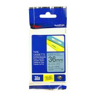 Brother TZ561 / TZe561 Black on Blue Laminated Labelling Tape (36mm x 8m), P-Touch Compatible