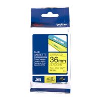 Brother TZ661 / TZe661 Black on Yellow Laminated Labelling Tape (36mm x 8m), P-Touch Compatible