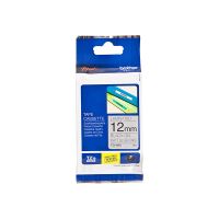 Brother TZM931 / TZeM931 Black on Matte Silver Laminated Labelling Tape (12mm x 8m), P-Touch Compatible