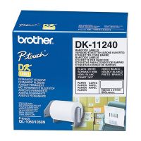 Brother DK11240 White Large Shipping/Multi-Purpose Label Roll (102mm x 51mm), 600 Labels