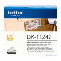 Brother DK11247 White Shipping Label Roll (103mm x 164mm), 180 Labels