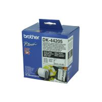Brother DK44205 White Continuous Length Removable Adhesive Paper Label Roll (62mm x 30.48m)