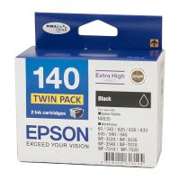 Epson T140194 140 Black Extra High Yield Ink Cartridge Twin Pack