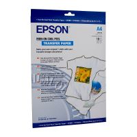 Epson S041154 Iron-on Transfer Paper (A4, 10 Sheets, 124 gsm)