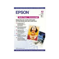 Epson S041261 Matte Heavy Weight Paper (A3, 50 Sheets, 167 gsm)