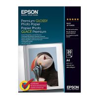 Epson S041287 Glossy Photo Paper (A4, 20 Sheets, 255 gsm)