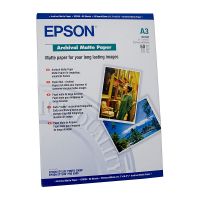 Epson S041344 Archival Matte Paper (A3, 50 Sheets, 192 gsm)
