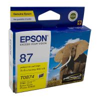 Epson T087490 / T0874 Yellow Ink Cartridge