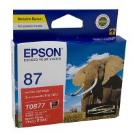 Epson T087790 / T0877 Red Ink Cartridge