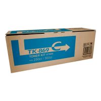 Kyocera TK869C Cyan Toner Cartridge