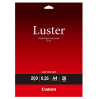 Canon LU101A4 Luster Photo Paper (A4, 20 Sheets, 260 gsm)