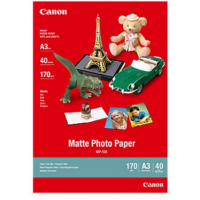 Canon MP101A3 Matte Photo Paper (A3, 40 Sheets, 170 gsm)