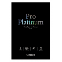 Canon PT101A3 Photo Paper Pro Platinum (A3, 20 Sheets, 300 gsm)