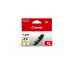 Canon CLI651XLY Yellow High Yield Ink Cartridge