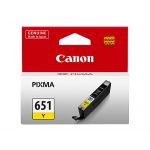 Canon CLI651Y Yellow Ink Cartridge