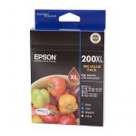 Epson T201692 200 4 High Yield Ink Cartridge Value Pack (Black/Cyan/Magenta/Yellow)