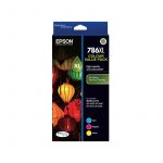 Epson T787592 786XL 3 High Yield Ink Cartridge Value Pack (Cyan/Magenta/Yellow)